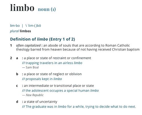 define limbo